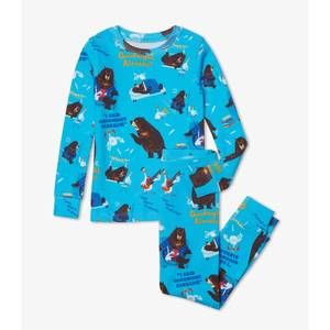NEW BOOKS TO BED boy's goodnight already! pajamas in blue